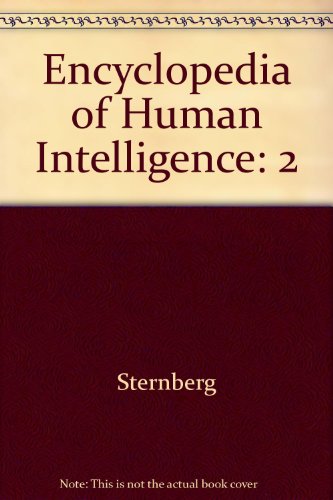9780028974224: Encyclopedia of Human Intelligence: 2