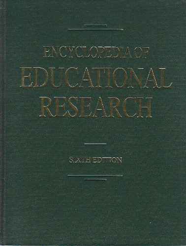 Stock image for Encyclopedia of Educational Research (Set of 4 Volumes) for sale by Cronus Books