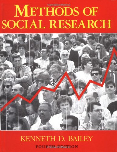 9780029012796: Methods of Social Research, 4th Edition