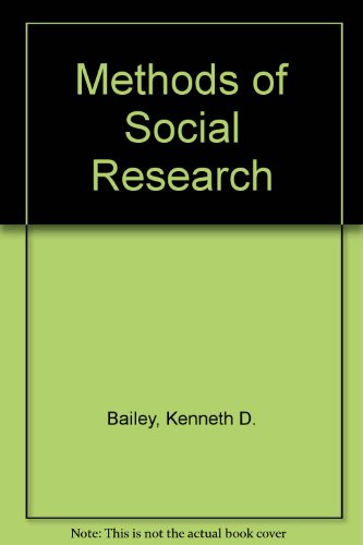 9780029012802: Methods of Social Research