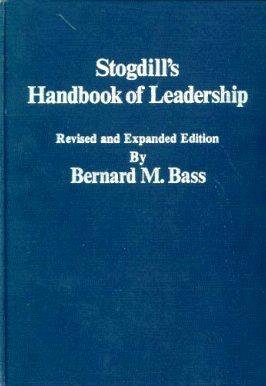 Beispielbild fr Stogdill's Handbook of Leadership: A Survey of Theory and Research, Revised and Expanded zum Verkauf von Ergodebooks