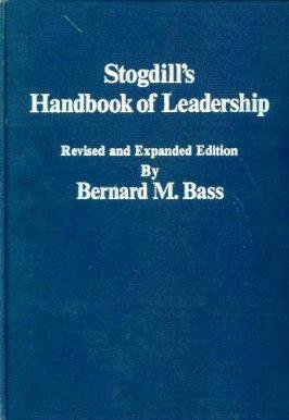 Stock image for Stogdill's Handbook of Leadership: A Survey of Theory and Research, Revised and Expanded for sale by BooksRun