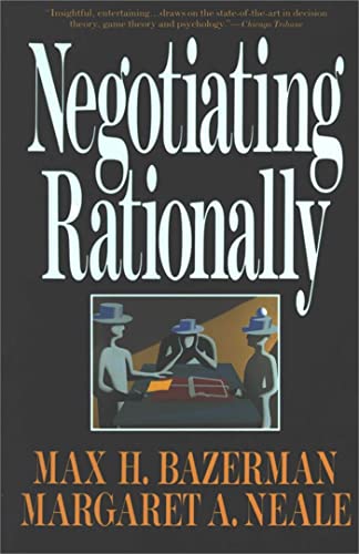 9780029019863: Negotiating Rationally