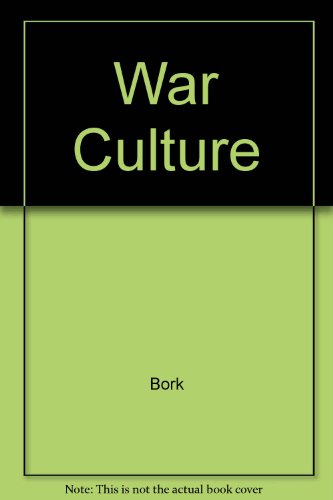 War in the Culture,the (9780029037638) by Bork, Robert H.