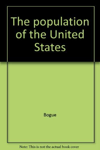 Stock image for Population of the United States for sale by Better World Books