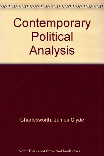 9780029054604: Contemporary Political Analysis