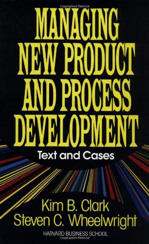 Imagen de archivo de Managing New Product and Process Development : Text Cases a la venta por Better World Books