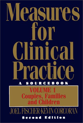 Beispielbild fr Measures for Clinical Practice Volume One: A Sourcebook Couples, Families, and Children zum Verkauf von Emily's Books