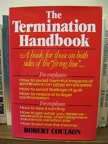 Imagen de archivo de Termination Handbook, The a la venta por HPB-Red