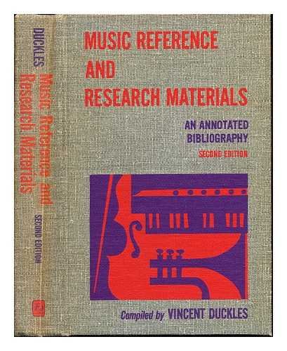 Stock image for Music Reference and Research Materials for sale by Wonder Book