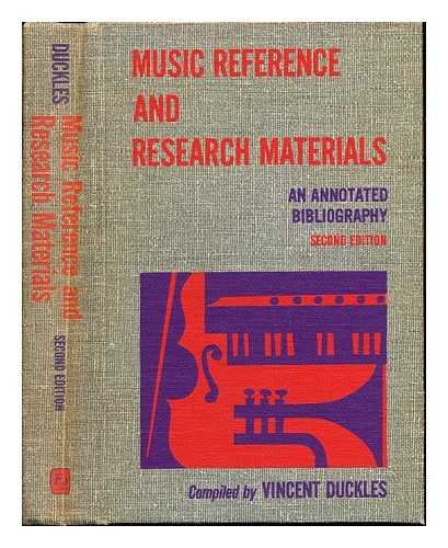 9780029076507: Music Reference and Research Materials