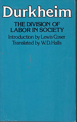 Imagen de archivo de The Division of Labor in Society a la venta por Better World Books