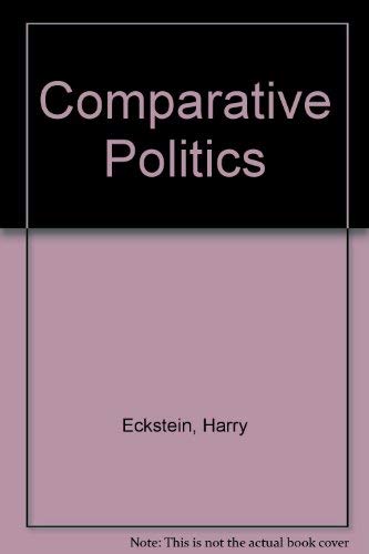 Beispielbild fr Comparative Politics zum Verkauf von Better World Books