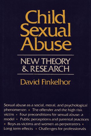 Imagen de archivo de Child Sexual Abuse: New Theory and Research a la venta por SecondSale