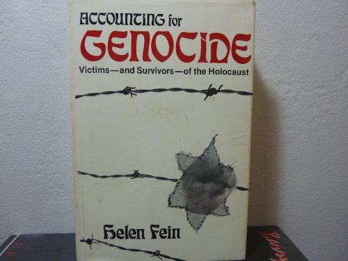 Stock image for Accounting For Genocide: National Responses and Jewish Victimization During the Holocaust for sale by Jackson Street Booksellers