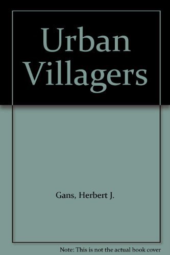 Beispielbild fr Urban Villagers zum Verkauf von Better World Books