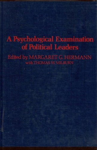 9780029145906: Psychological Examination of Political Leaders