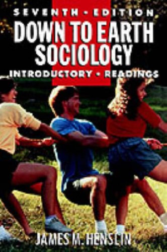 Beispielbild fr Down To Earth Sociology Seventh Edition zum Verkauf von Books From California