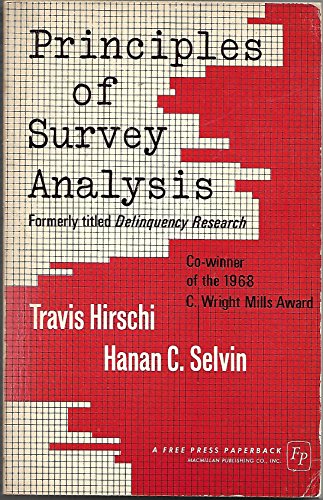 Stock image for Principles of Survey Analysis for sale by Better World Books