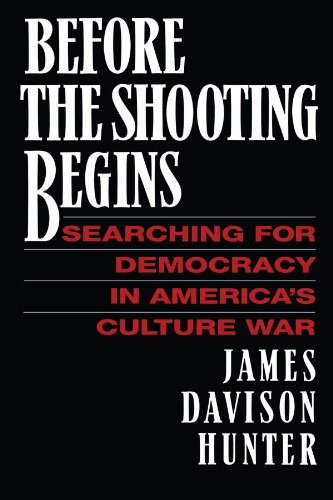 Beispielbild fr Before the Shooting Begins : Searching for Democracy in America's Culture War zum Verkauf von Better World Books