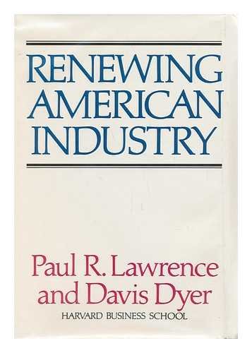 Imagen de archivo de Renewing American Industry a la venta por Books to Die For