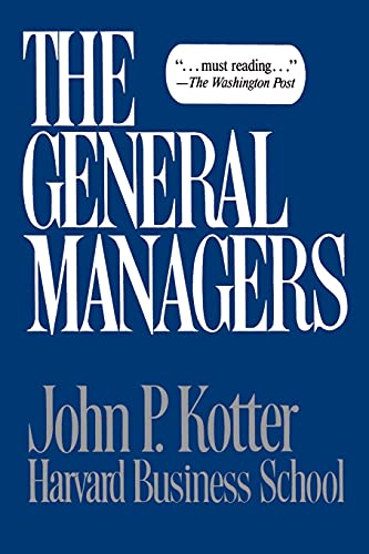 Imagen de archivo de General Managers a la venta por Better World Books