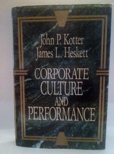 Beispielbild fr Corporate Culture and Performance zum Verkauf von Better World Books