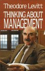 Stock image for THINKING ABOUT MANAGEMENT for sale by Wonder Book