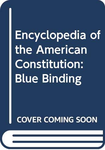 9780029186756: Supplement 1 Blue Binding (The Encyclopedia of the American Constitution)