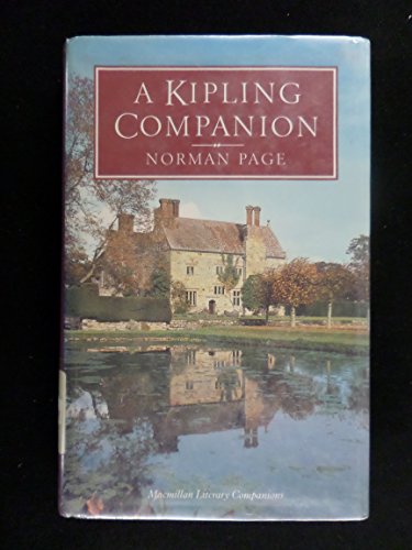 Stock image for A Kipling Companion (Macmillan Literary Companions) for sale by Better World Books