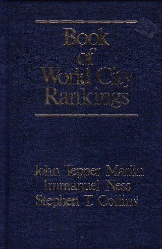 Beispielbild fr Book of World City Rankings zum Verkauf von Wonder Book