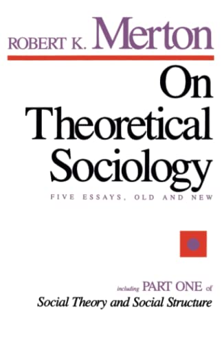Imagen de archivo de On Theoretical Sociology a la venta por Ria Christie Collections