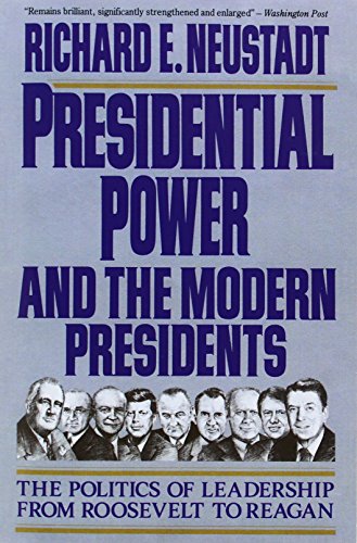 Imagen de archivo de Presidential power and the modern presidents : the politics of leadership from Roosevelt to Reagan. Ex-Library. a la venta por Yushodo Co., Ltd.