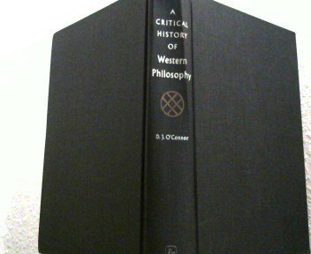 Beispielbild fr A Critical History of Western Philosophy zum Verkauf von ThriftBooks-Dallas