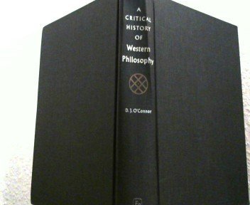 9780029232606: Critical History of Western Philosophy