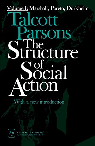 Beispielbild fr Structure of Social Action 2ed V1 zum Verkauf von Better World Books