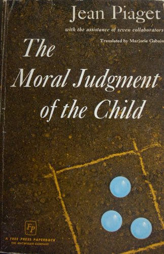 Stock image for The Moral Judgment of the Child for sale by HPB-Emerald