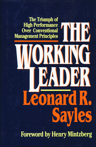 Stock image for Working Leader : The triumph of high performance over conventional management Principles for sale by Better World Books