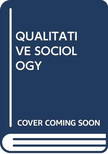 Imagen de archivo de Qualitative Sociology : A Method to the Madness a la venta por Better World Books