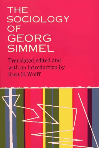 9780029289204: The Sociology of Georg Simmel