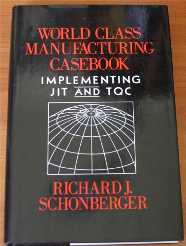 Imagen de archivo de World Class Manufacturing Casebook a la venta por SecondSale