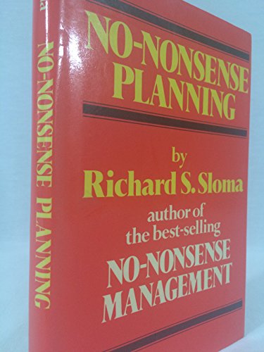 Stock image for No-Nonsense Planning for sale by SecondSale