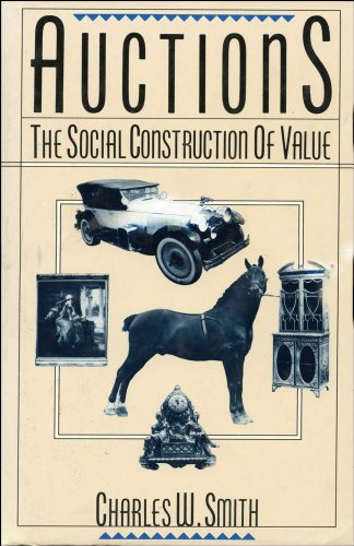 Imagen de archivo de Auctions: The Social Construction of Value a la venta por SecondSale