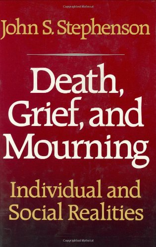 9780029313305: Death, Grief, and Mourning: Individual and Social Realities