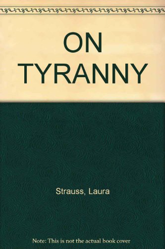 Beispielbild fr ON TYRANNY zum Verkauf von Better World Books