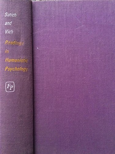 9780029322802: Readings in Humanistic Psychology