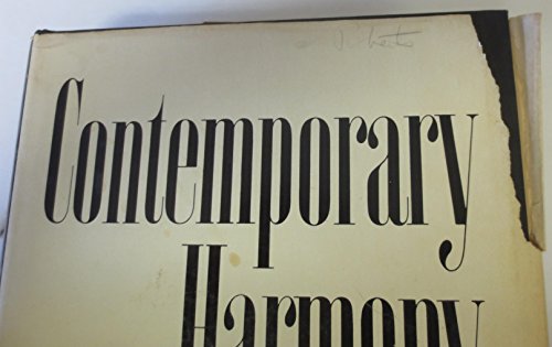 9780029328101: Contemporary Harmony: Romanticism Through the Twelve-Tone Row