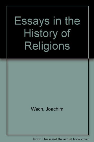 Stock image for Essays in the History of Religions for sale by Better World Books