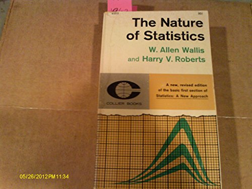 9780029337301: The Nature of Statistics