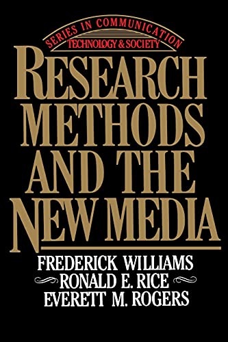 9780029353318: Research Methods and the New Media (Series in Communication Technology and Society)